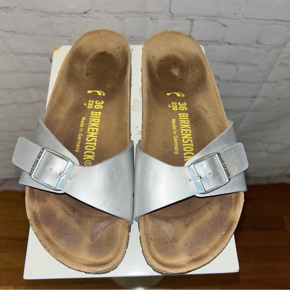 BIRKENSTOCK MADRID Birko-Flor SLIDES size 36